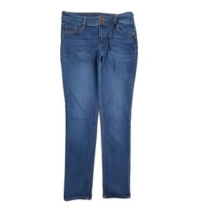 New York & Company Curvy Skinny Women's size 10 Medium wash Blue Denim Jeans